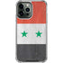 Syria Flag Distressed iPhone 14 Pro Max Clear Case